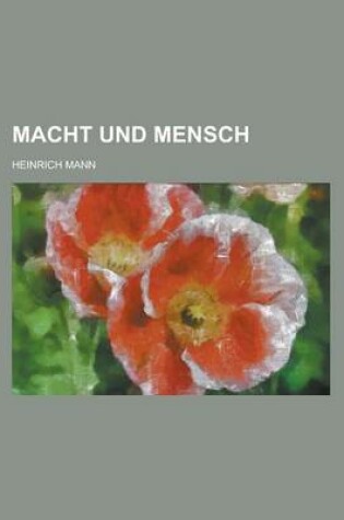 Cover of Macht Und Mensch