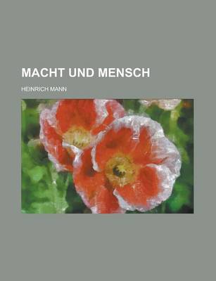 Book cover for Macht Und Mensch