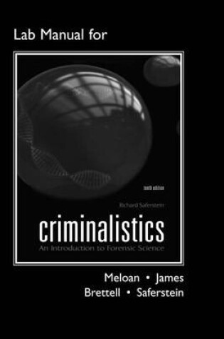 Cover of Lab Manual for Criminalistics