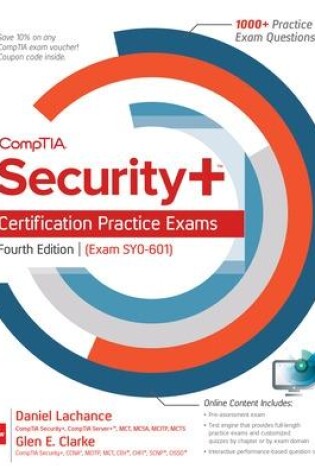 Cover of CompTIA Security+ Certification Practice Exams, Fourth Edition (Exam SY0-601)