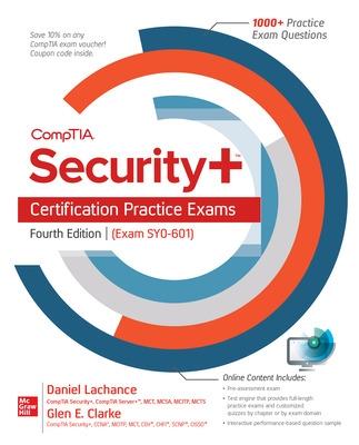 Book cover for CompTIA Security+ Certification Practice Exams, Fourth Edition (Exam SY0-601)