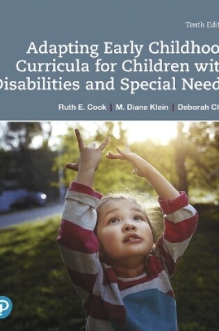 Cover of Adapting Early Childhood Curricula for Children with Disabilities and Special Needs