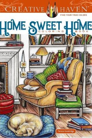 Cover of Creative Haven Home Sweet Home Coloring Book