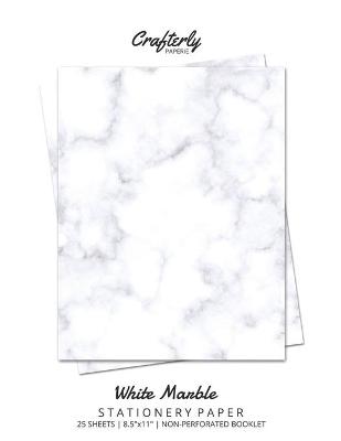 Cover of White Marble Stationery Paper