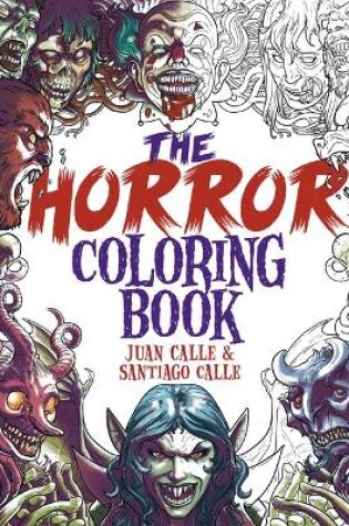 Cover of The Horror Coloring Book