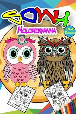 Cover of Sowa Kolorowanka dla Dzieci