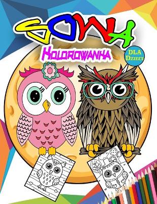 Book cover for Sowa Kolorowanka dla Dzieci