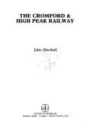 Book cover for Cromford and High Peak Railway