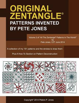 Cover of Original Zentangle Patterns Invented by Pete Jones