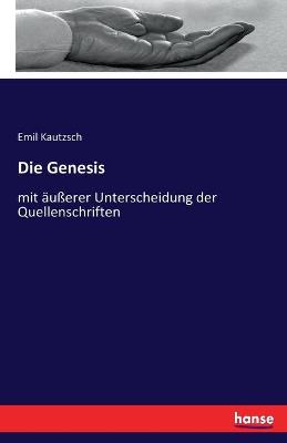 Book cover for Die Genesis