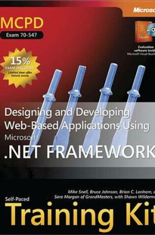 Cover of McPd Self-Paced Training Kit (Exam 70-547): Designing and Developing Web-Based Applications Using the Microsoft(r) .Net Framework