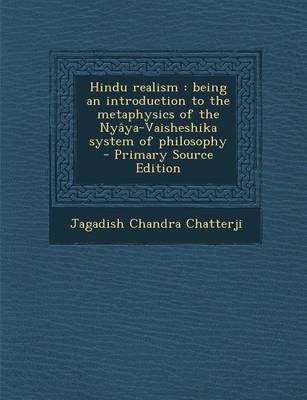 Cover of Hindu Realism