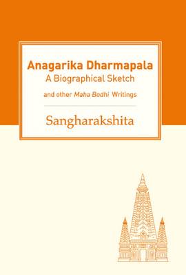 Book cover for Anagarika Dharmapala