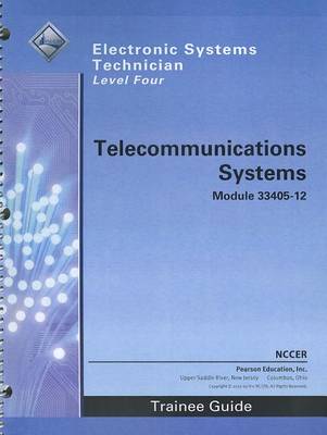 Book cover for 33405-12 Telecommunications Systems TG