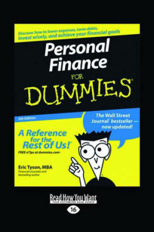 Cover of Personal Finance for DummiesÂ®