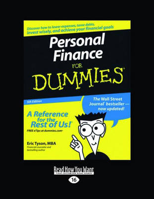 Book cover for Personal Finance for DummiesÂ®