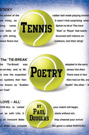 Cover of Tennis Poetry