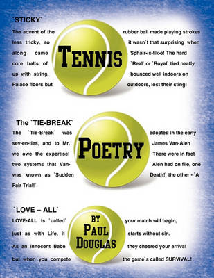 Book cover for Tennis Poetry