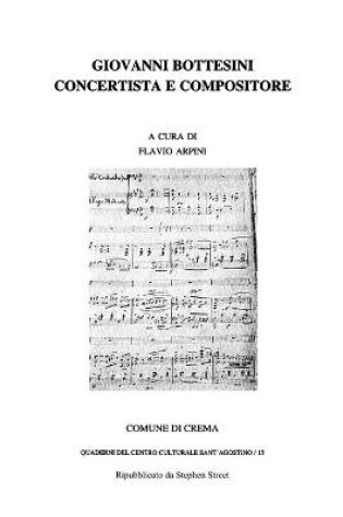 Cover of Giovanni Bottesini Concertista e Compositore