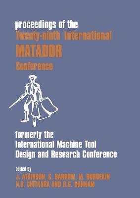 Cover of Proceedings of the Twenty Ninth International Matador Conference