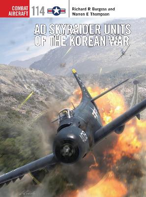 Book cover for AD Skyraider Units of the Korean War