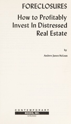 Book cover for Foreclosures