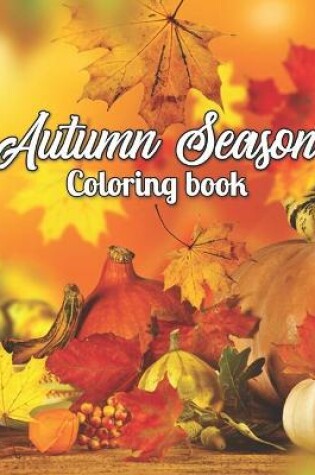 Cover of Autumn Season Coloring Book