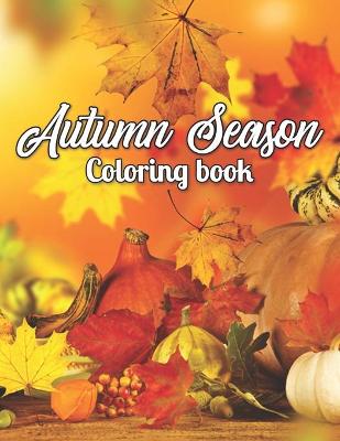 Book cover for Autumn Season Coloring Book