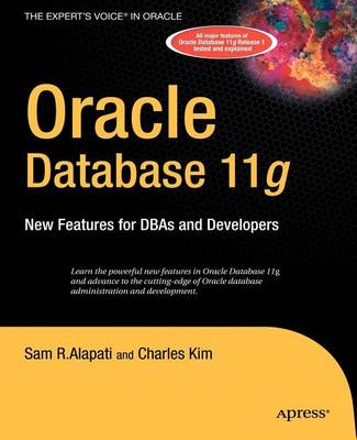 Book cover for Oracle Database 11g: New Features for Dbas and Developers