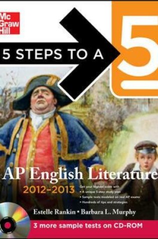 Cover of 5 Steps to a 5 AP English Literature with CD-ROM, 2012-2013 Edition