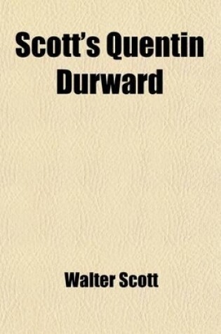 Cover of Scott's Quentin Durward