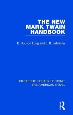 Book cover for The New Mark Twain Handbook