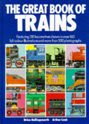 Book cover for The Great Book of Trains