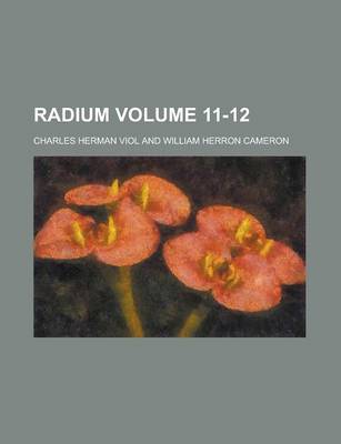 Book cover for Radium Volume 11-12