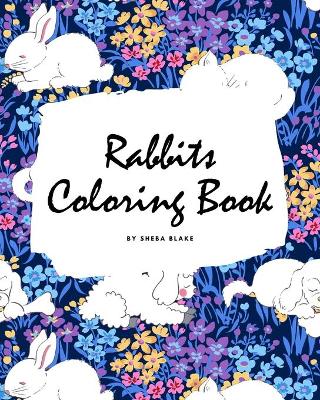 Book cover for Rabbits Coloring Book for Children (8x10 Coloring Book / Activity Book)