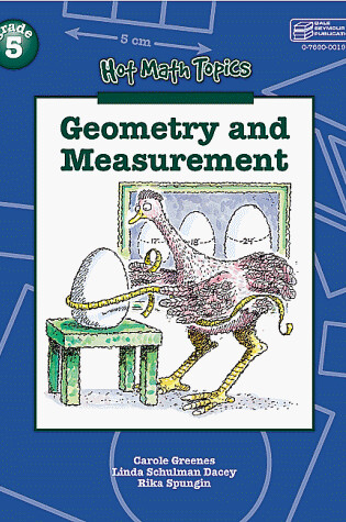 Cover of Hot Math Topics Grade 5: Measurement & Geometry Copyright 1999