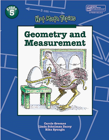 Cover of Hot Math Topics Grade 5: Measurement & Geometry Copyright 1999