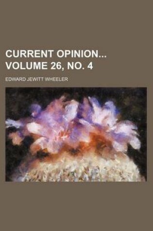 Cover of Current Opinion Volume 26, No. 4