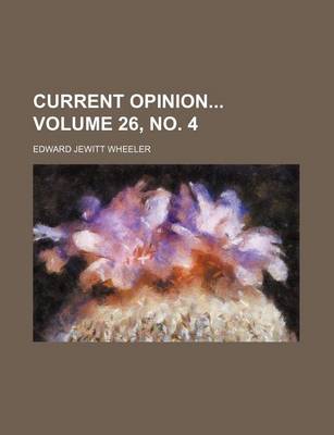 Book cover for Current Opinion Volume 26, No. 4