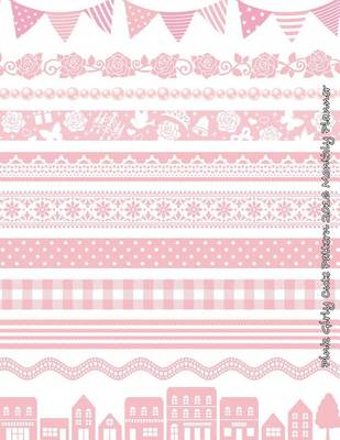 Book cover for Pink Girly Cute Pattern 2016 Monthly Planner