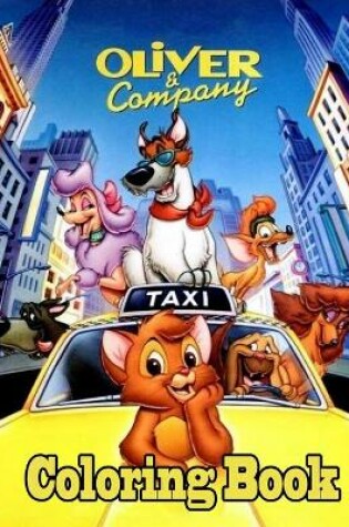 Cover of Oliver & Company Coloring Book