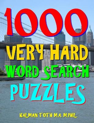 Book cover for 1000 Very Hard Word Search Puzzles