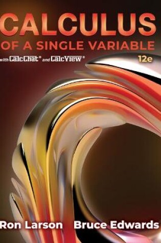 Cover of Student Solutions Manual for Larson/Edwards' Calculus of a Single  Variable, 12th