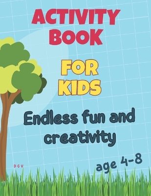 Book cover for Activity book for kids