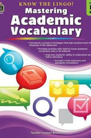 Cover of Know the Lingo! Mastering Academic Vocabulary (Gr. 5)