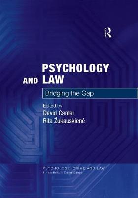 Cover of Psychology and Law