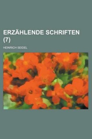 Cover of Erzahlende Schriften (7 )