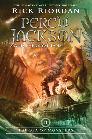 Cover of Percy Jackson and the Olympians, Book Two: The Sea of Monsters
