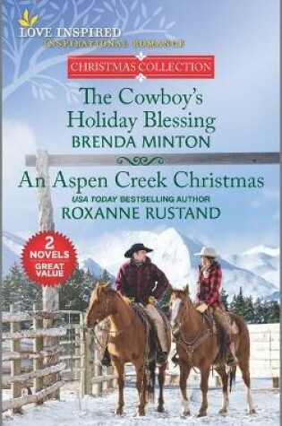 Cover of The Cowboy's Holiday Blessing and an Aspen Creek Christmas
