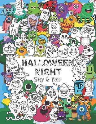 Book cover for HALLOWEEN NIGHT Easy & Fun